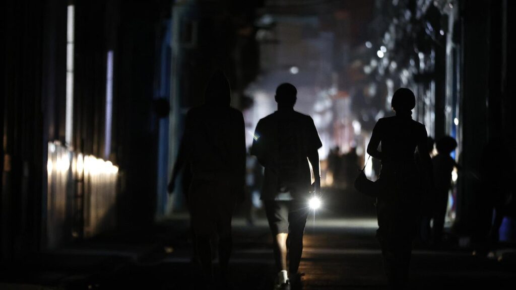 ‌Blackouts have become ⁠a regular part of the daily routine in Havana.
