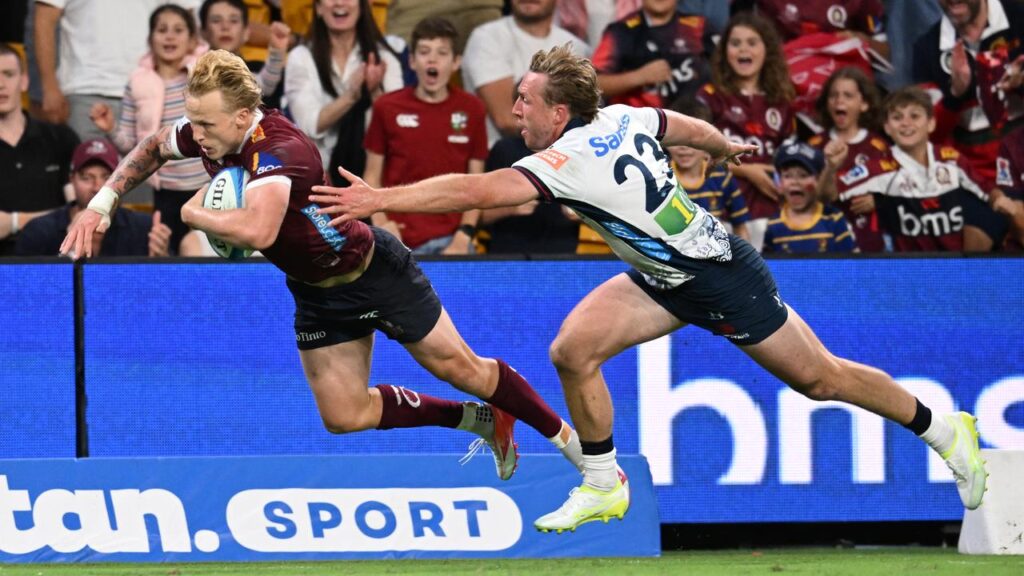 Carter Gordon has become an instant hit with the Reds in their impressive Super Rugby start.
