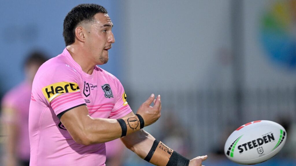 Kalani Going to set to play his third NRL match when the Panthers face Cronulla in Bathurst.
