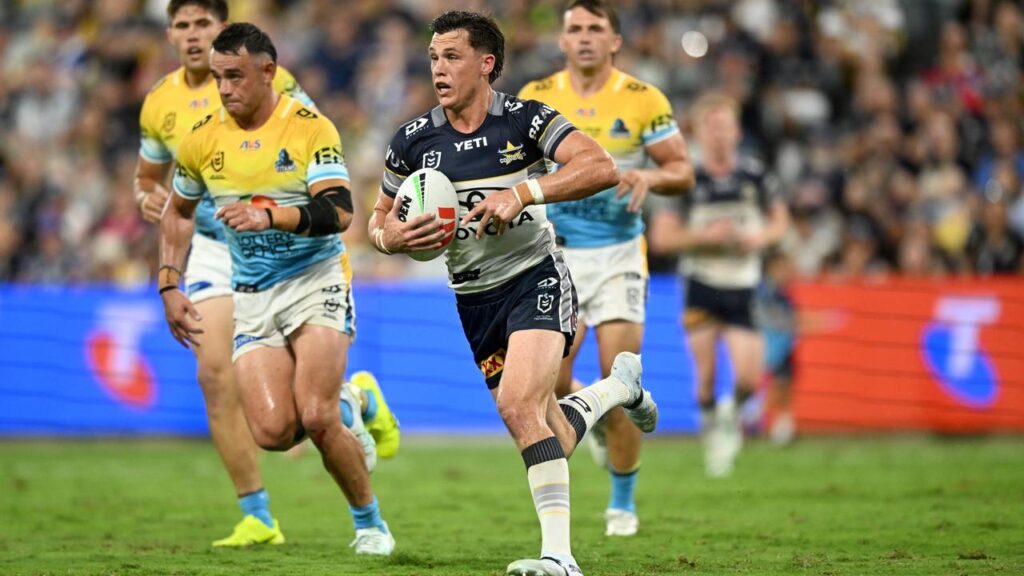 A brilliant game from Scott Drinkwater set the Cowboys on the path to their first win of the season.
