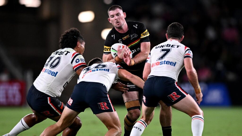 Penrith’s Matt Eisenhuth has retired from the NRL.
