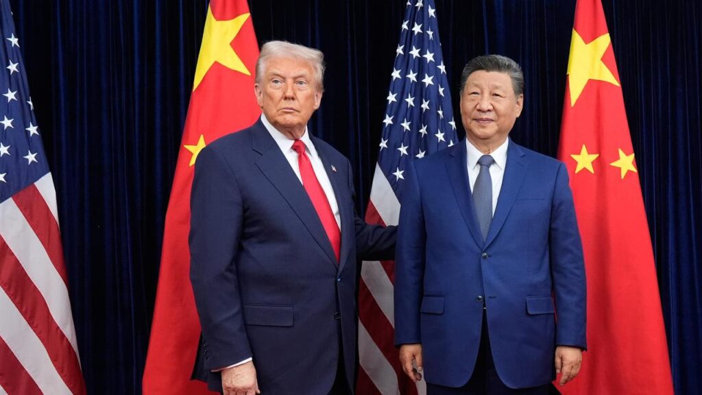 Officials say US President Donald Trump and Chinese President Xi Jinping will still meet.

