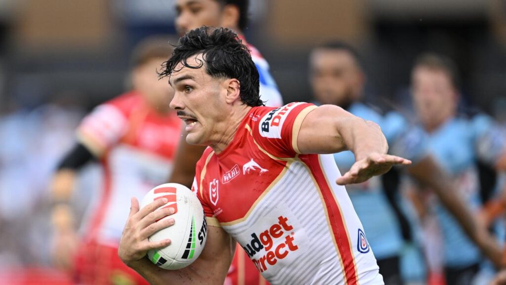 Herbie Farnworth and the Dolphins have stretched their legs to enjoy a big win over the Sharks.
