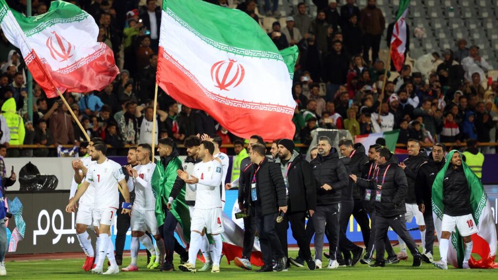 Iran players and officials were celebrating when they qualified for the World Cup almost a year ago.
