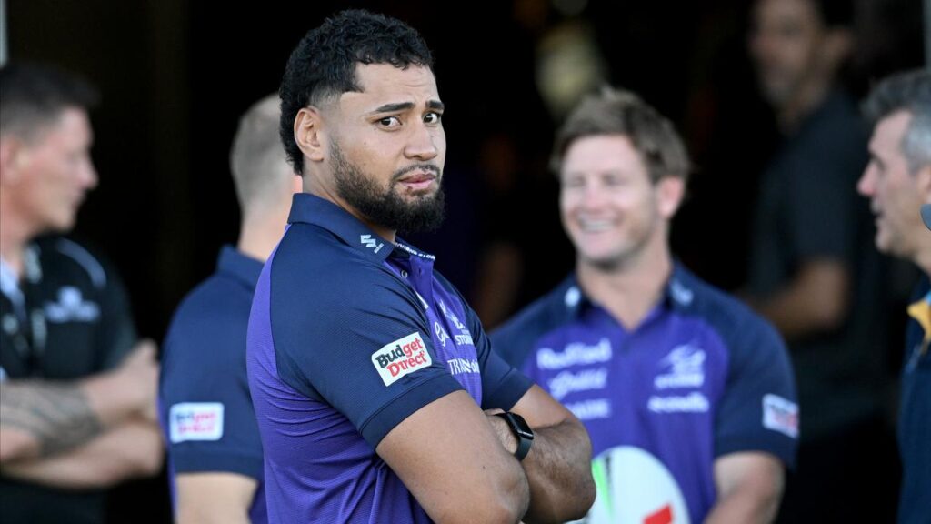 Eliesa Katoa’s comeback from brain surgery remains questionable and has his Storm coach concerned.
