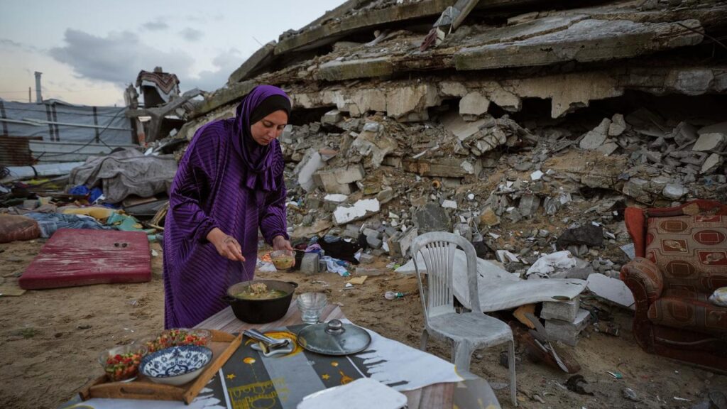 Palestinians are hoarding again, with reports of prices rising sharply for basic goods.
