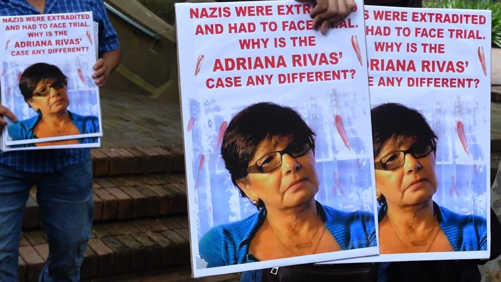 Adriana Rivas’s seven-year legal battle to avoid extradition to Chile continues court.
