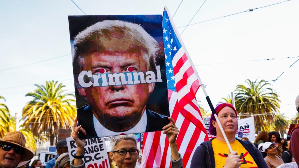 Millions have rallied in “No Kings” anti-Donald Trump protests in thousands of US cities.
