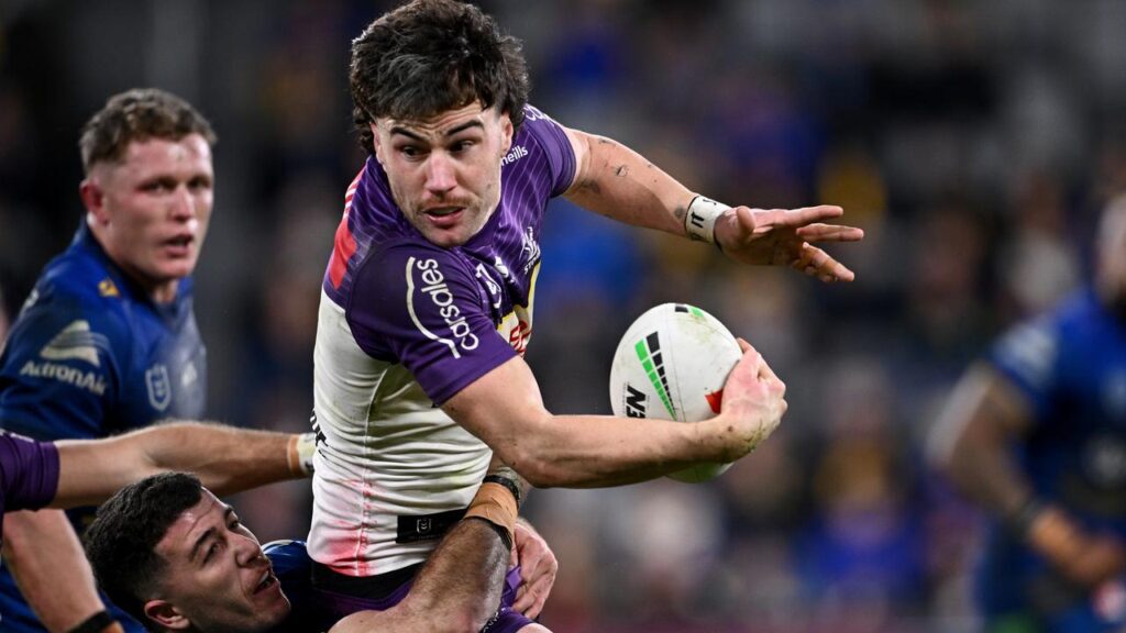 Jonah Pezet will be wearing the other team’s jersey this time when Melbourne play Parramatta.
