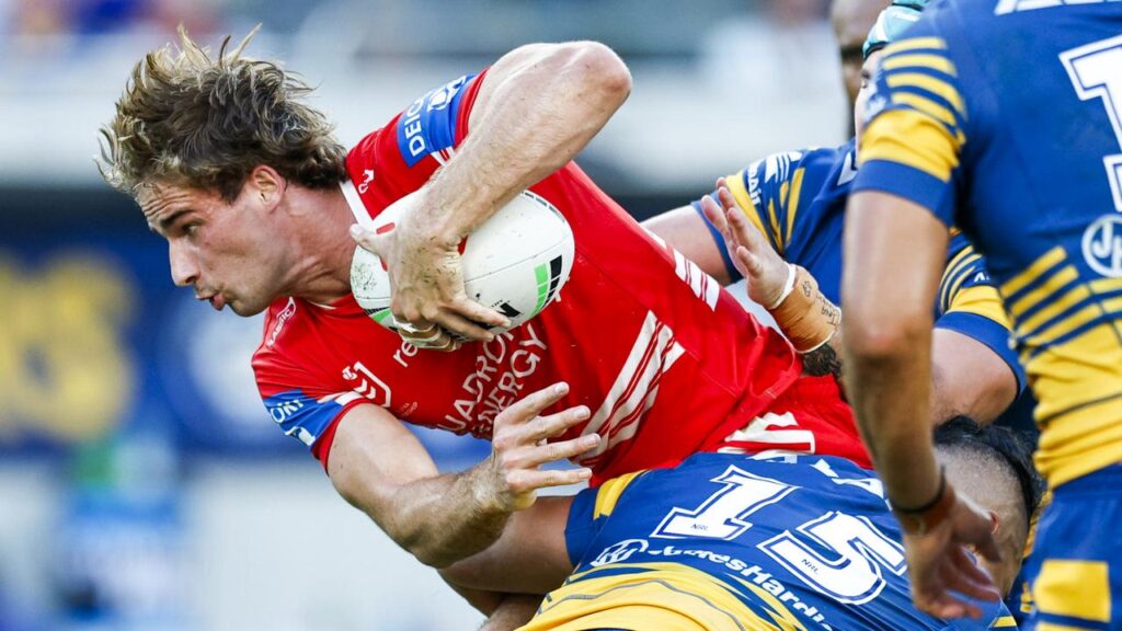 The Dragons’ Ryan Couchman is set for a visit to NRL HQ after a tackle left an Eel injured.
