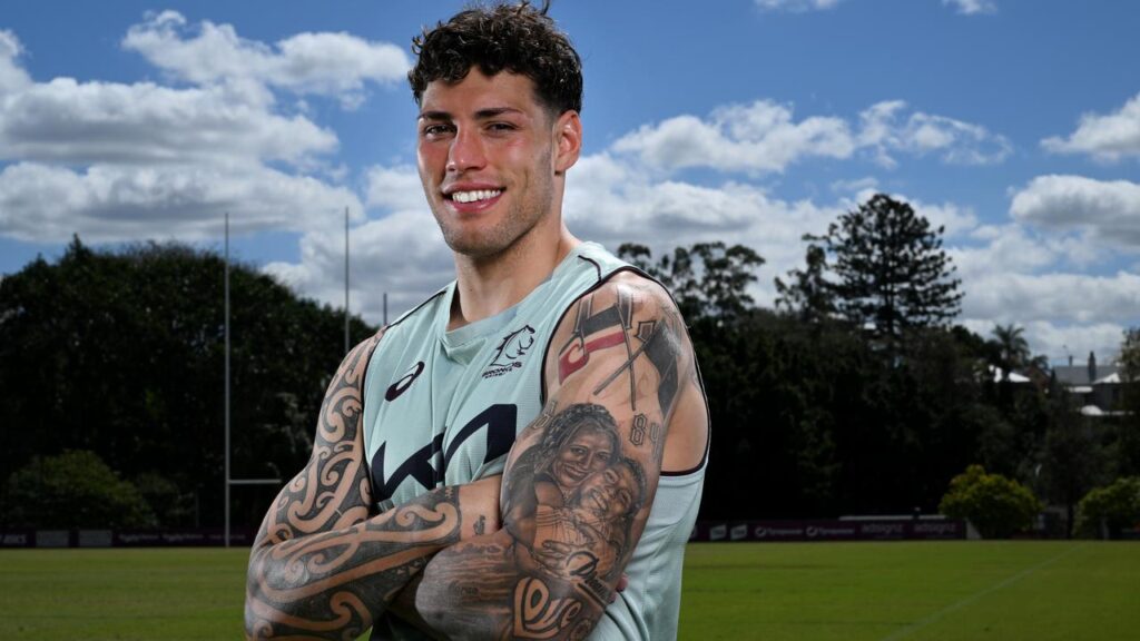 Brisbane’s smiling assassin Jordan Riki will be a man on a mission against the Eels.
