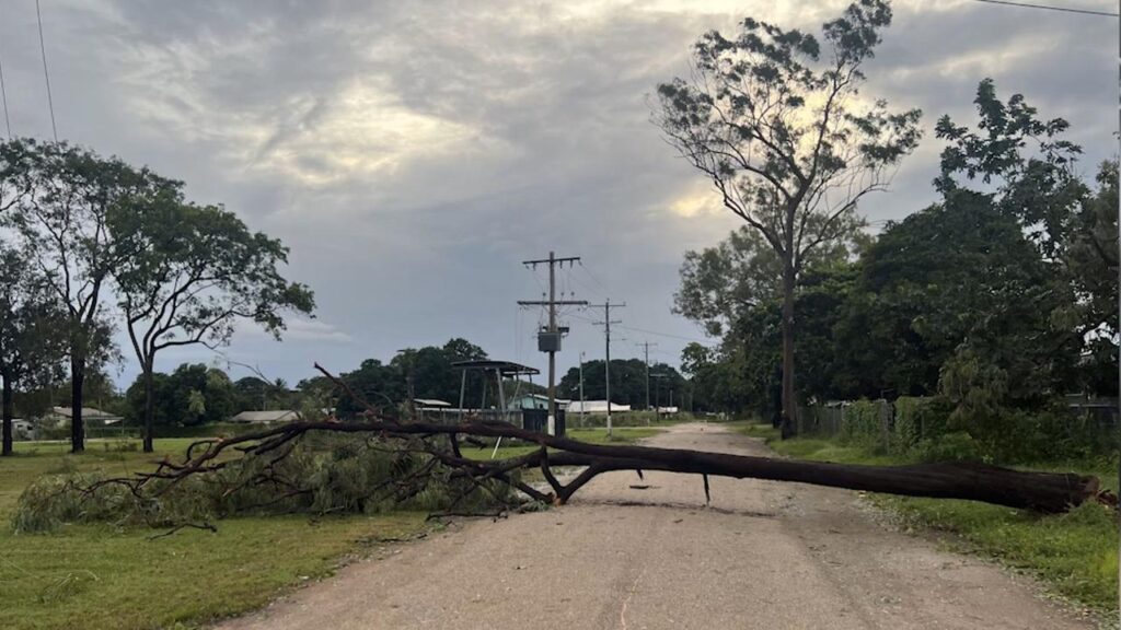 Remote communities aren’t out of the woods yet as a downgraded cyclone works its way across WA.
