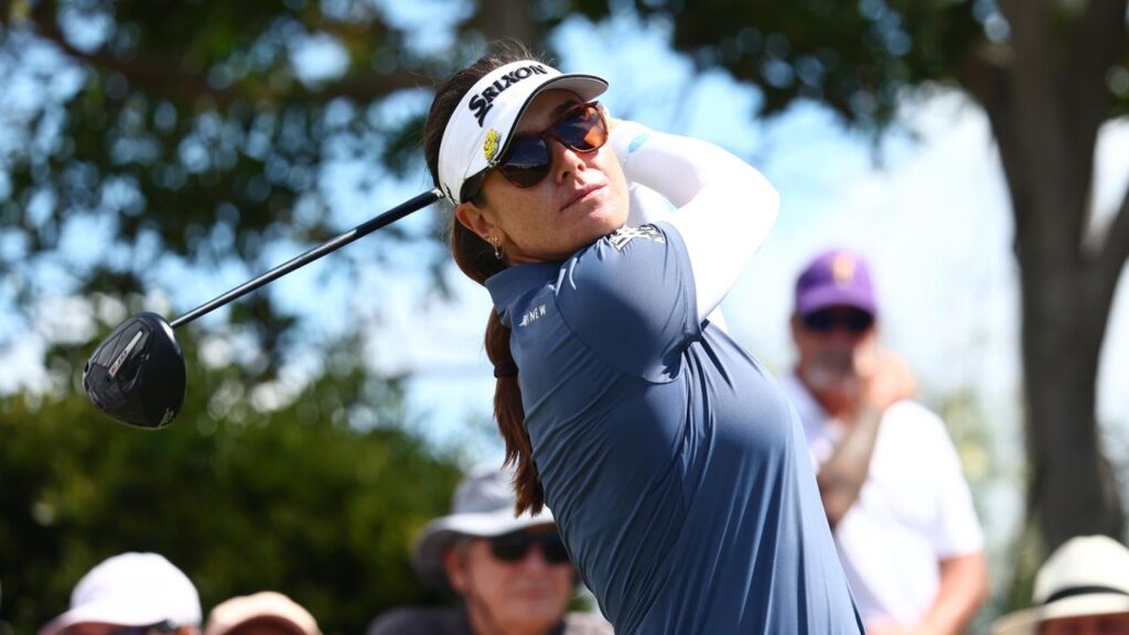 Hannah Green is out to extend her winning run with victory at the Australian WPGA Championship. 
