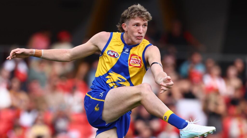 No.1 pick Willem Duursma (pic) will come up against brother Zane when the Eagles meet the ‘Roos.
