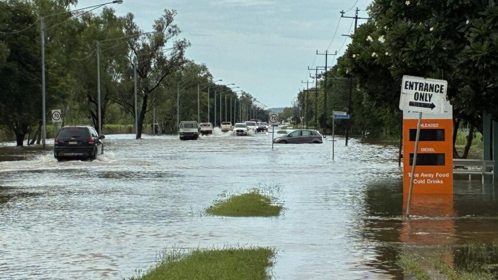 Flood warnings are in place across much of the Top End, particularly in Katherine and Daly.
