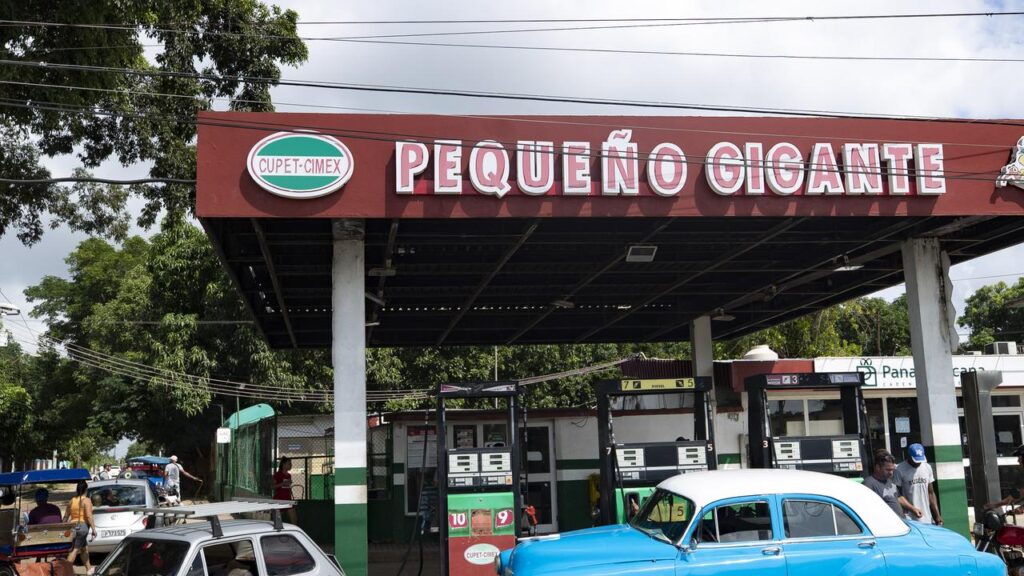 Cuba is getting its first oil delivery in three months after crippling fuel shortages and blackouts.
