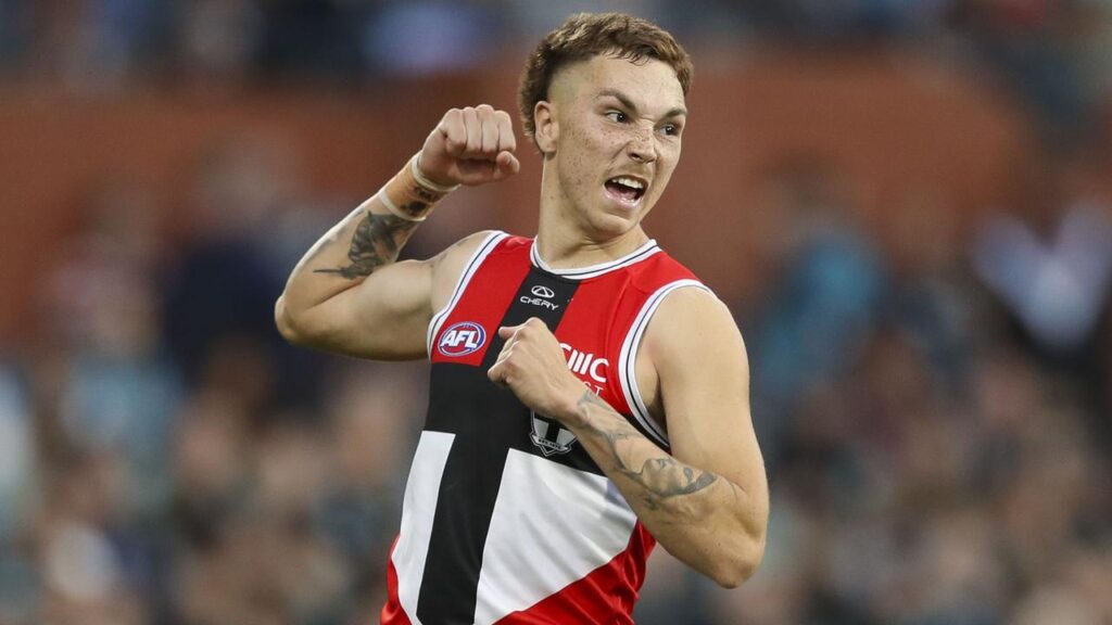 St Kilda’s Lance Collard  is under investigation again for an alleged homophobic slur.
