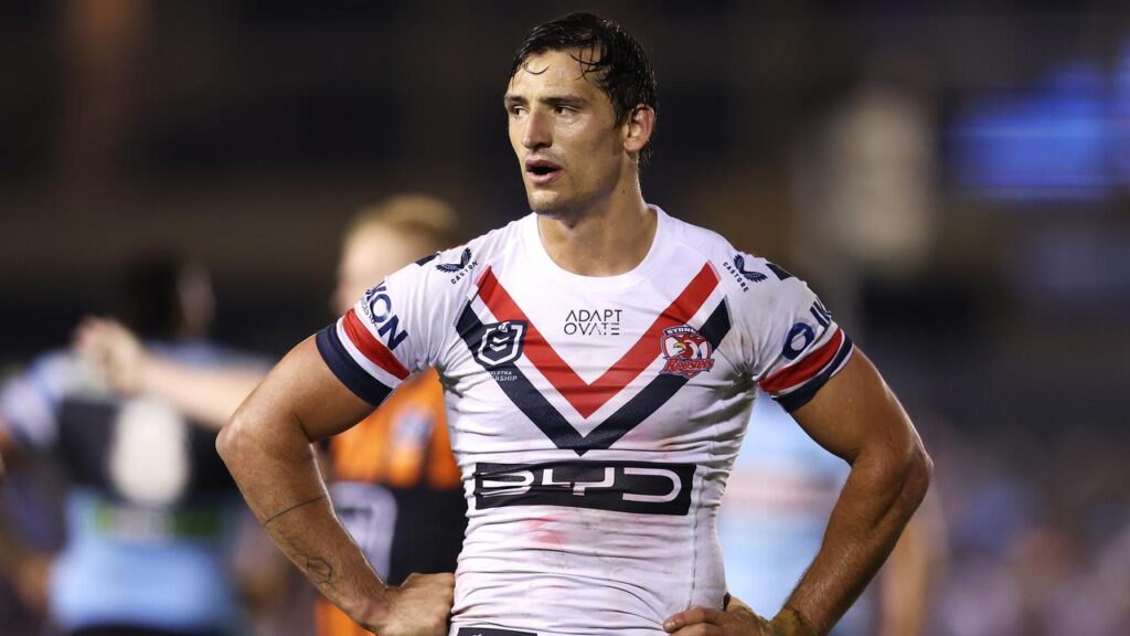 Roosters centre Billy Smith was involved in an e-bike accident.
