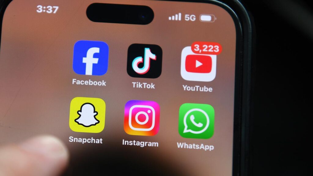 Some social media platforms have come under fire over continued use by children under 16.
