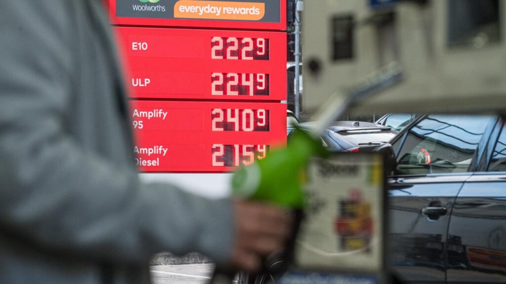 Pain at the pump: analysts warn petrol prices could rise further if oil supply disruptions continue.
