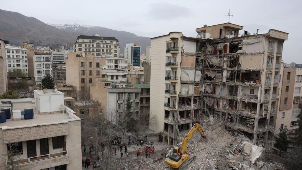 The Israeli military says it is continuing its latest broad wave of strikes on parts of Tehran.
