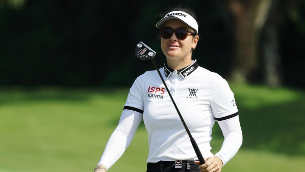 Hannah Green was all smiles on the way to winning the HSBC Women’s World Championship in Singapore.
