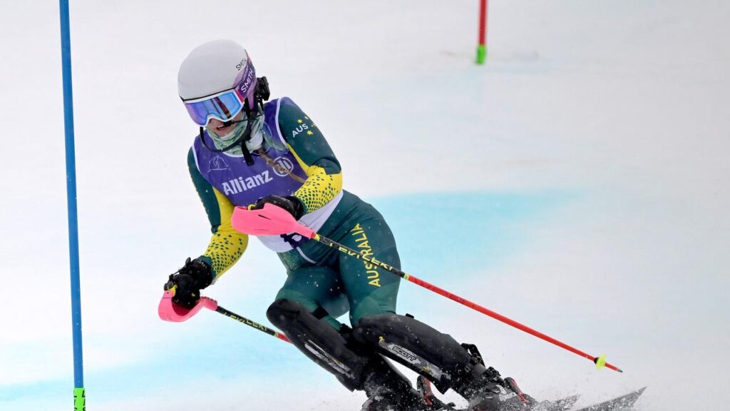 Australia’s Georgia Gunew capped her Paralympics debut with 11th-place in the slalom event.
