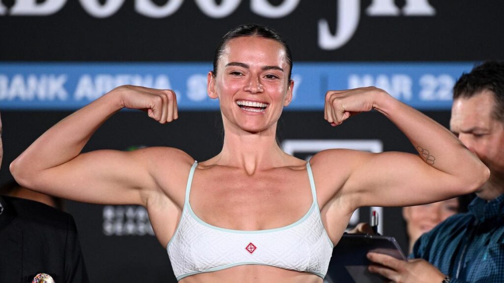 Skye Nicolson will return to the ring in April in Melbourne against Kiwi Mariah Turner.
