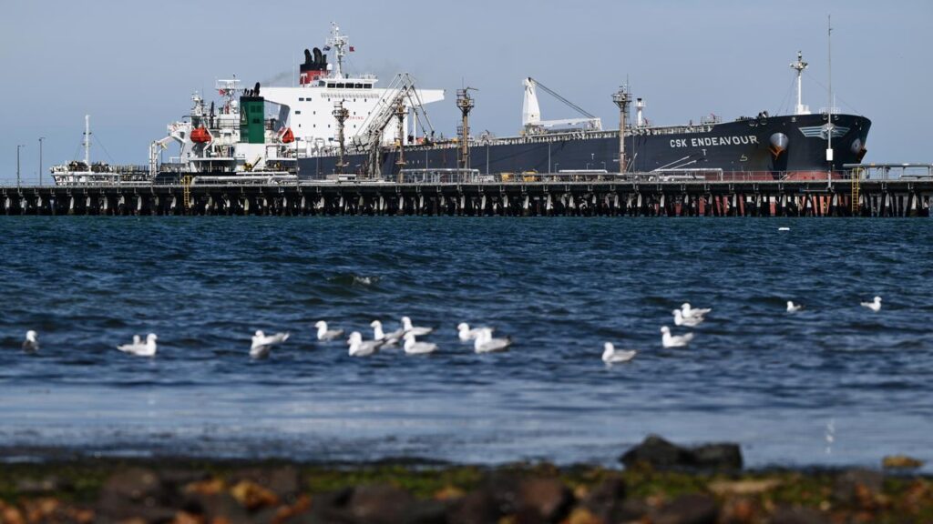 Six oil tankers bound for Australia have been cancelled, but experts say that’s not a big issue.
