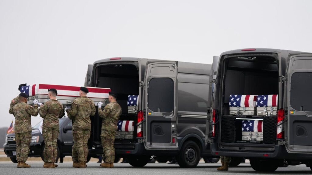 A total of seven US military service members have been killed during operations in Iran.
