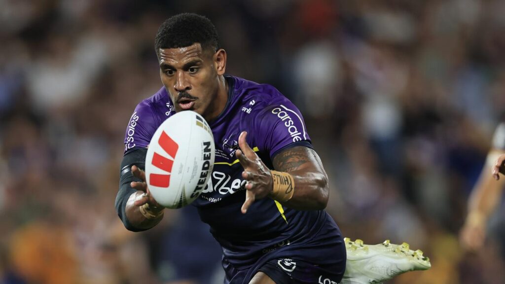Melbourne Storm forward Tui Kamikamica is in hospital following a suspected stroke. 
