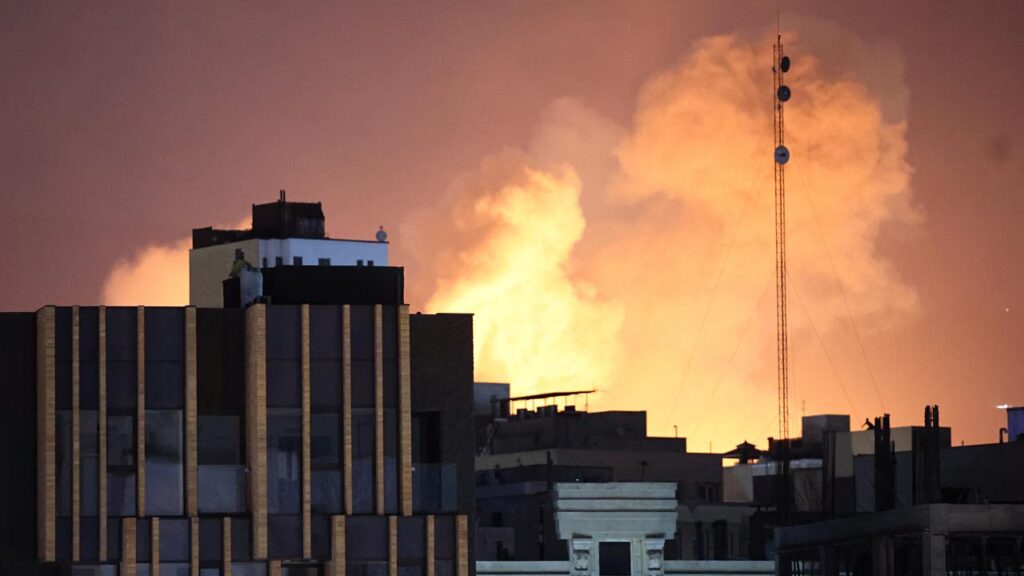 Australia’s bourse has opened lower following attacks on Iranian targets by the US and Israel.
