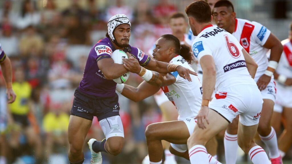 Promising young fullback Sua Fa’alogo ran riot against St George Illawarra earning him high praise.

