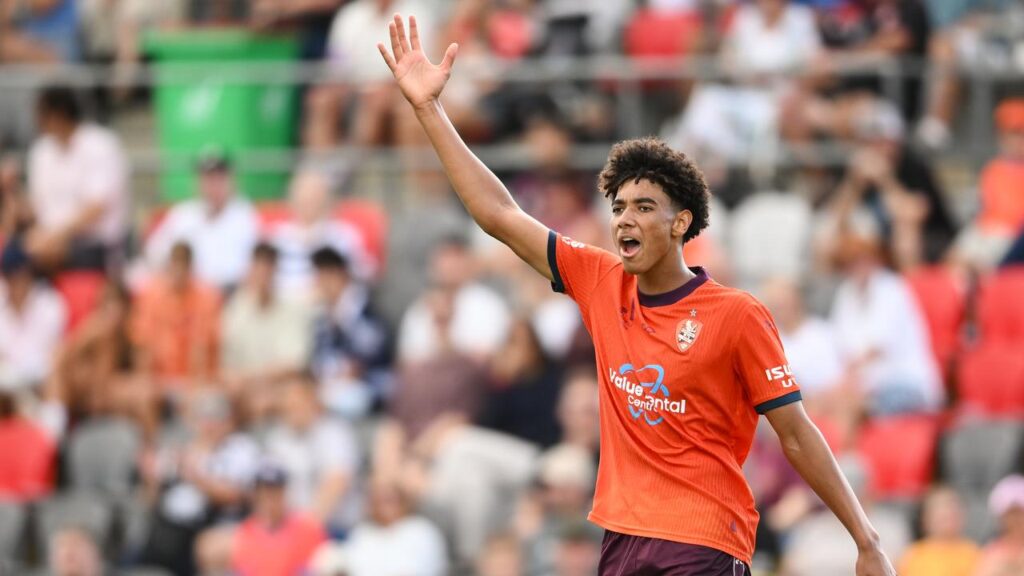 Former Brisbane Roar defender Lucas Herrington is a chance to be named for the Socceroos.
