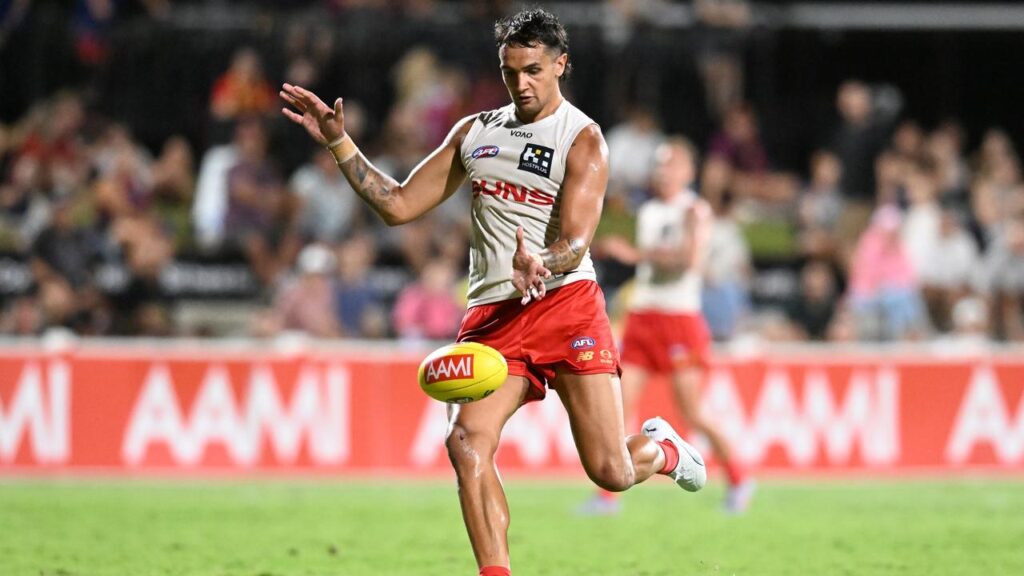 Western Bulldogs recruit Jamarra Ugle-Hagan has impressed for the Suns during the pre-season.
