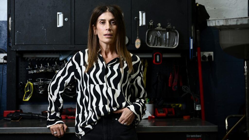 Business owner Menka Michaelides isn’t happy with proposed work-from-home laws.
