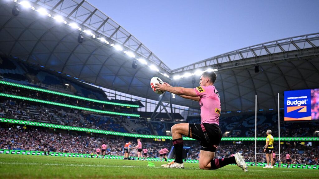 A lot to consider: Penrith star Nathan Cleary is open to hitting the NRL market for the first time.
