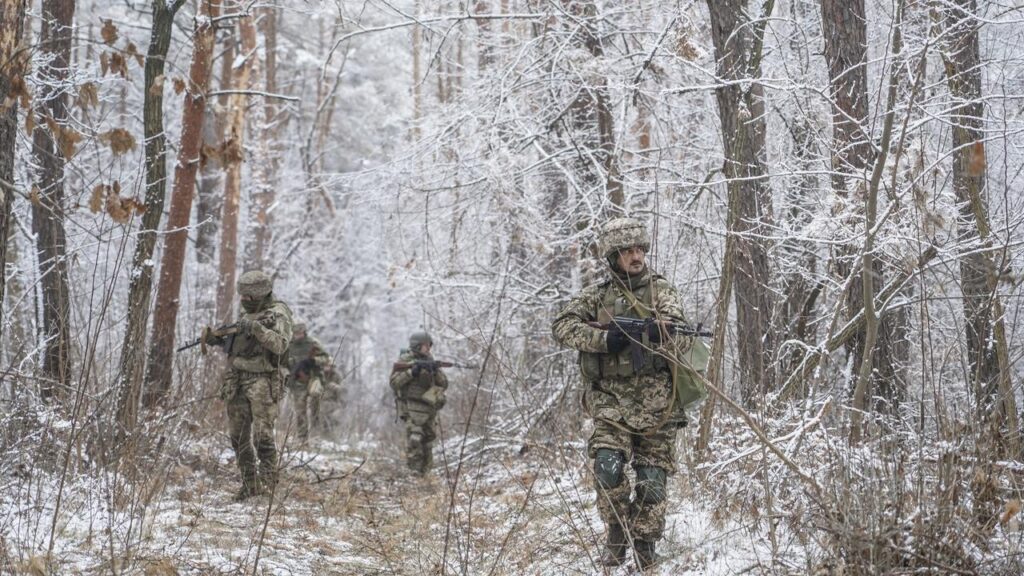 President Volodymyr Zelenskiy has congratulated Ukrainians for surviving their fourth winter at war.
