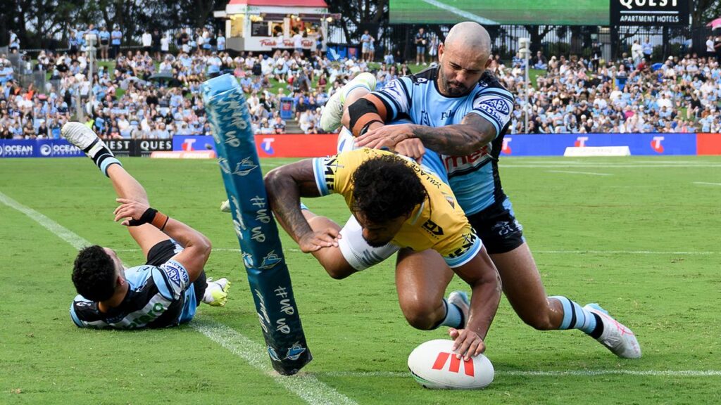 Sialetili Faeamani’s try contrasted a bleak night in Josh Hannay’s first game as Titans coach.
