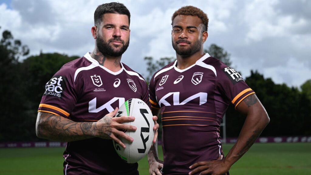 Adam Reynolds (l) is racing the fitness clock to join Ezra Mam (r) in the halves against Melbourne.
