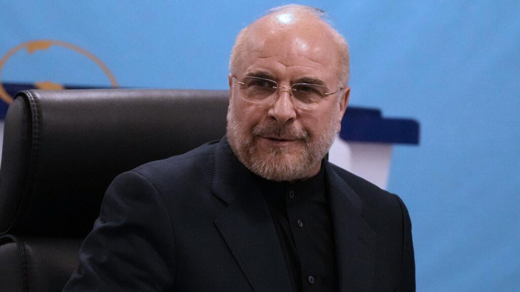 Iran’s Mohammad Bagher Ghalibaf says Pakistan-facilitated talks are a cover for US deployments.
