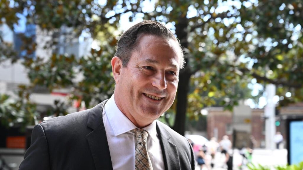 Alexander Csergo has been found guilty of reckless foreign interference.
