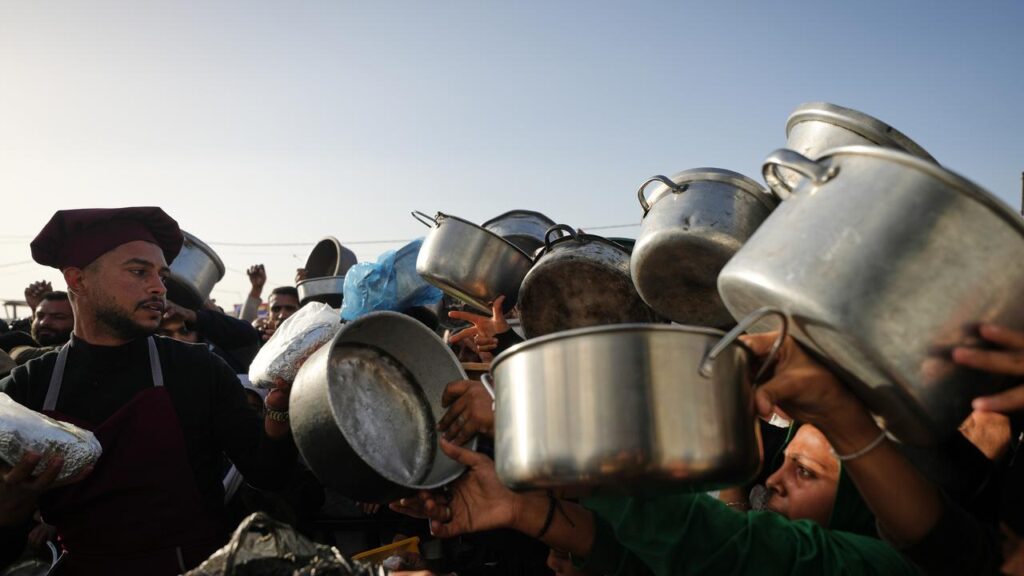 There are fears Gaza could be plunged back into famine as the enclave grapples with shortages.
