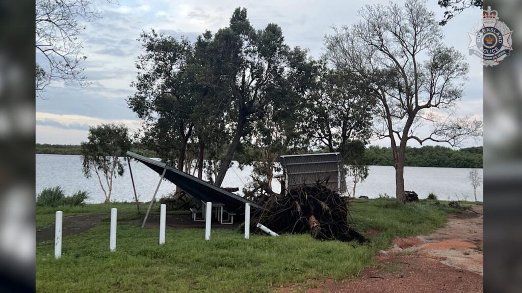 A cyclone knocked out power and downed trees, but there was no significant damage to infrastructure.

