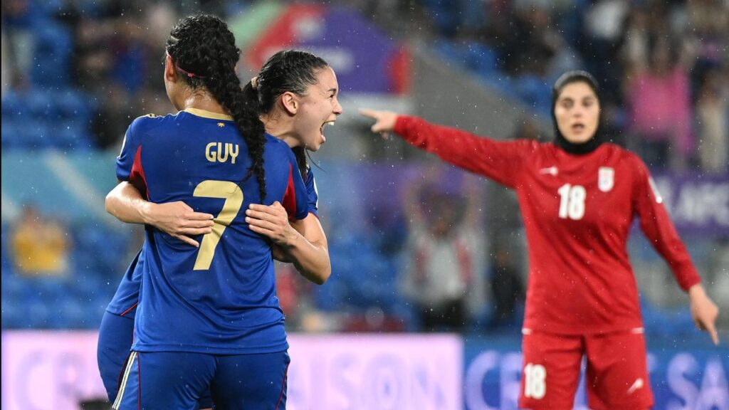 The Philippines have officially ended Iran’s Women’s Asian Cup with a 2-0 win on the Gold Coast.
