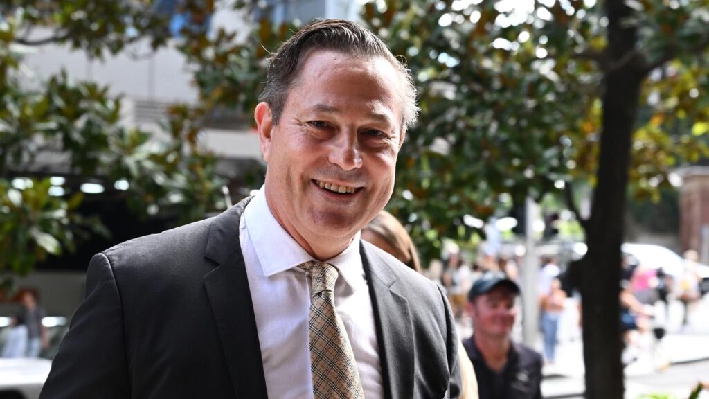 Alexander Csergo is on trial after providing reports to two suspected Chinese spies.
