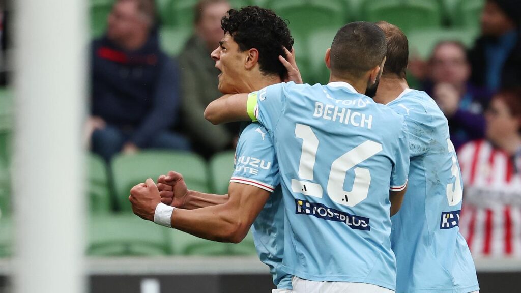 Melbourne City’s Marcus Younis has his sights set on a spot in the Socceroos’ World Cup squad.
