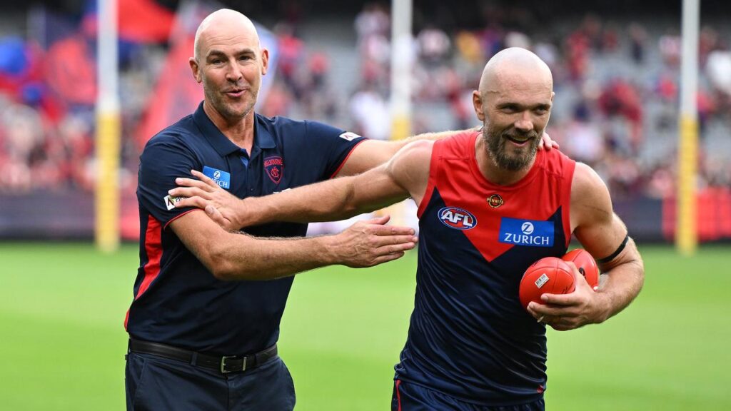 Steven King’s appointment as Melbourne coach  seems to have re-energised players such as Max Gawn.
