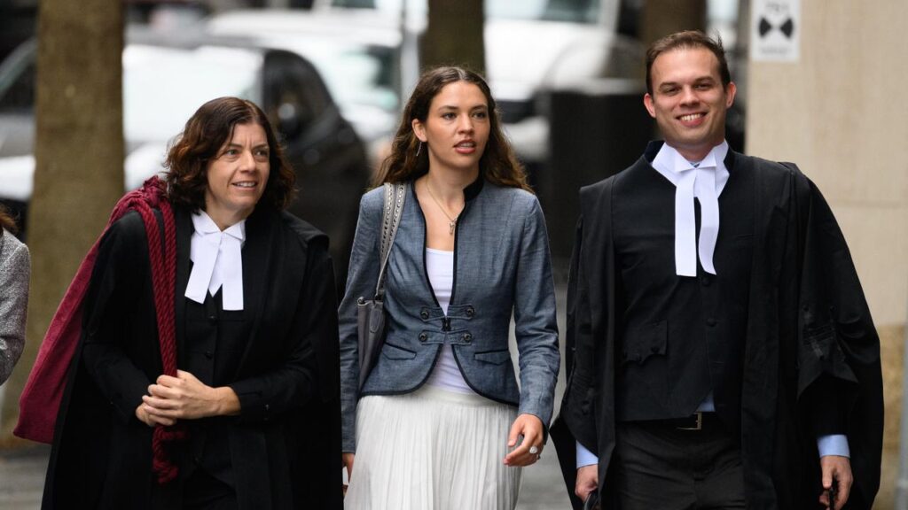 Charlotte MacInnes is suing Rebel Wilson over the Hollywood actor’s posts about her.
