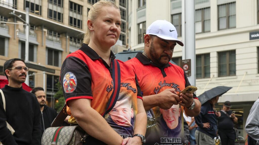 Kylie Aloua said she did not want the police officer who caused her son’s death to go to prison.
